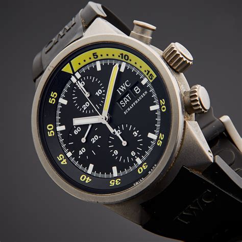 iwc aquatimer chrono automatic|iwc schaffhausen chronograph price.